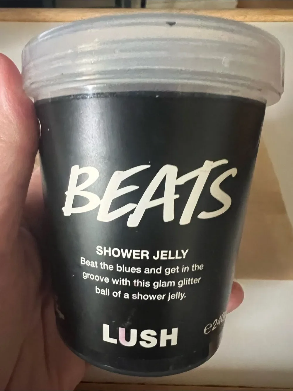 LUSH UK Beats Shower Jelly NEVER USED RARE 240 g